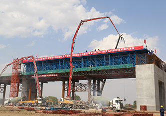 Yinwu Passenger Special 56m Cast-in-Situ Box Girder Formwork